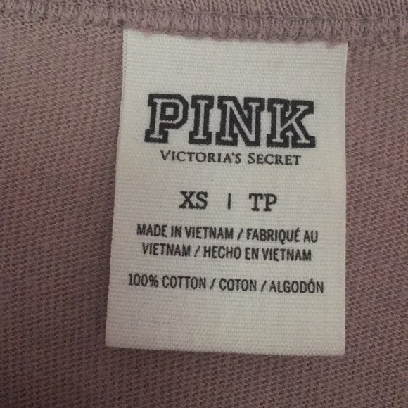 Tan Sequin pink top - Picture 3 of 3